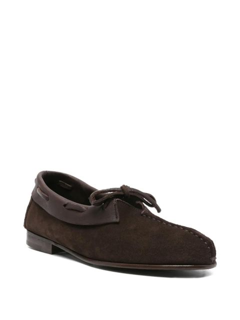 Hereu lace-up suede boots - Brown