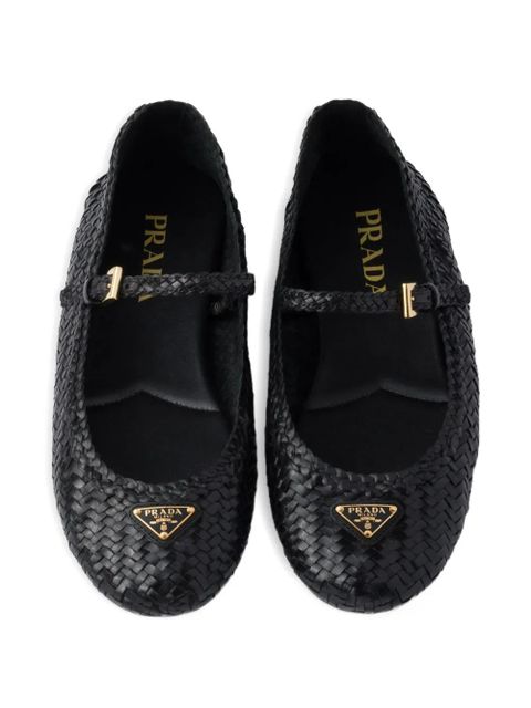 Prada mesh ballet flats - Black