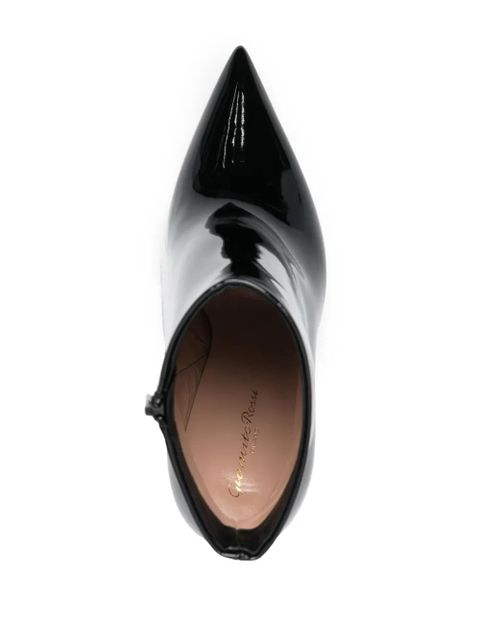 Gianvito Rossi 110mm patent leather boots - Black