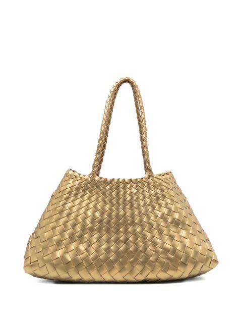 DRAGON DIFFUSION braided tote bag - Gold - zdjęcie produktu nr 1