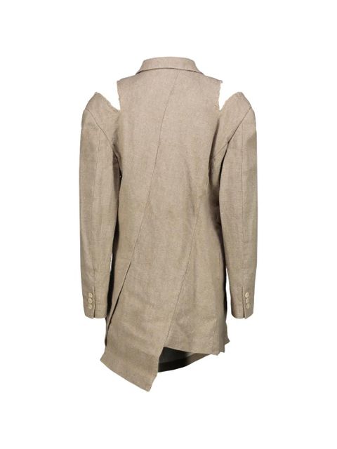 Comme Des Garçons cut-out blazer - Neutrals - zdjęcie produktu nr 2
