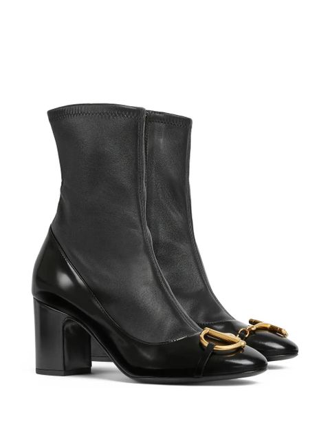 Gucci horsebit-detail ankle boots - Black - zdjęcie produktu nr 2