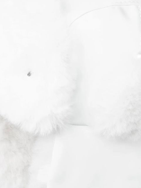 Maison Michel Arthur snow hat - White - zdjęcie produktu nr 2