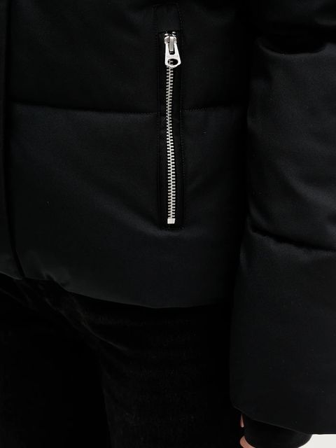 Hollister Co. kurtka kolor czarny zimowa KI344-5076-901