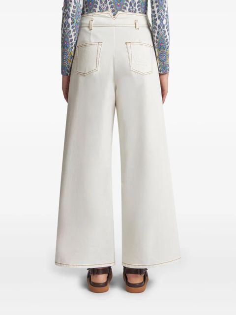 ETRO wide-leg jeans - White