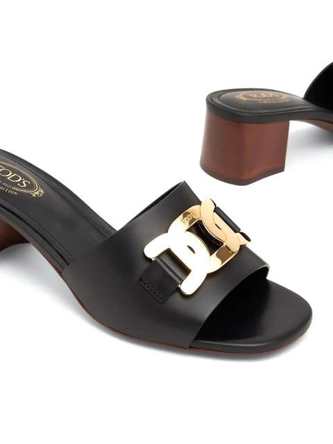 Tod's 55mm Kate leather sandals - Black