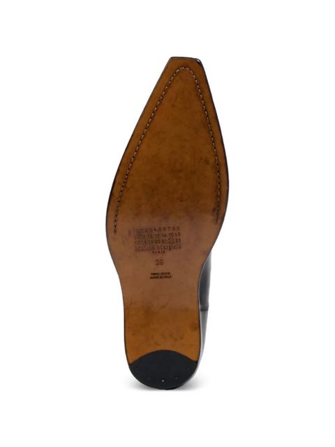 Maison Margiela pointed-toe Chelsea boots - Black