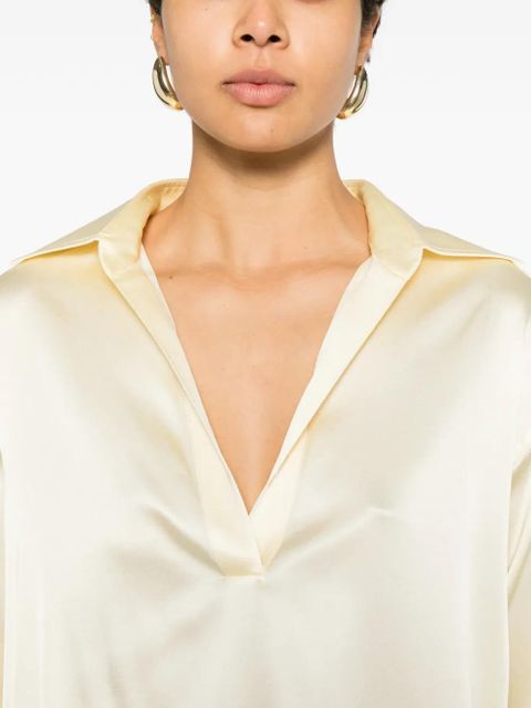 TOM FORD V-neck shirt - Yellow