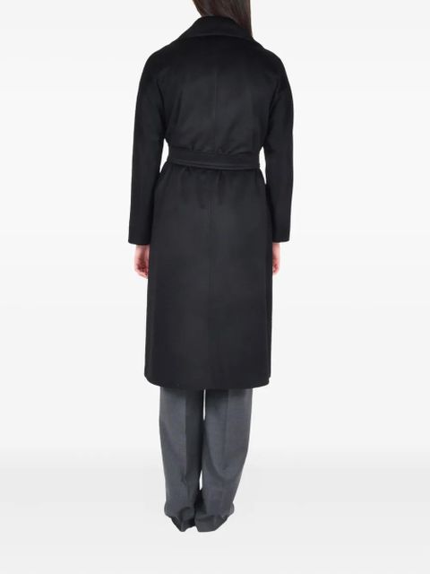 Max Mara belted cashmere coat - Black - zdjęcie produktu nr 2