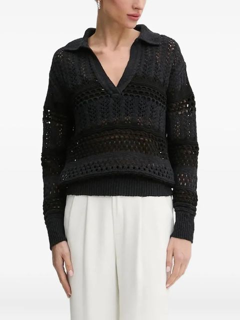 PINKO polo-neck sweater - Black - zdjęcie produktu nr 1