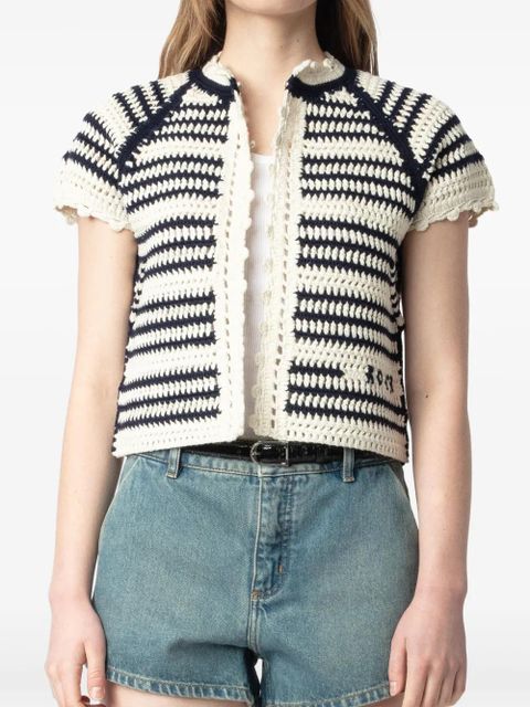 Zadig&Voltaire Zelie knitted top - Neutrals