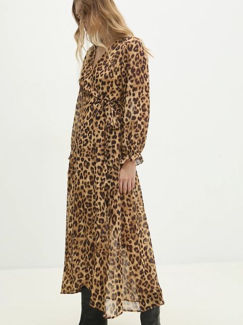 Answear.LAB sukienka z jedwabiem