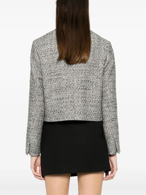 Golden Goose bouclé cropped jacket - Black