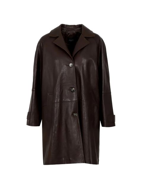 Weekend Max Mara Camino buttoned coat - Brown - zdjęcie produktu nr 1