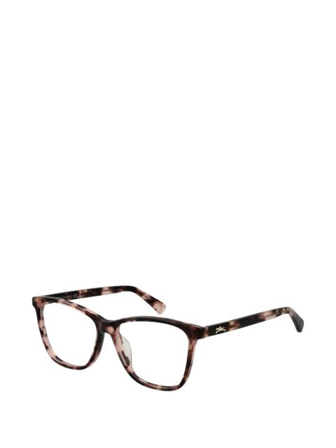 Longchamp tortoiseshell square glasses - Brown - zdjęcie produktu nr 2