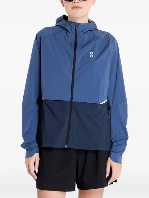 On Running Core hooded colour-block jacket - Blue - zdjęcie produktu nr 1