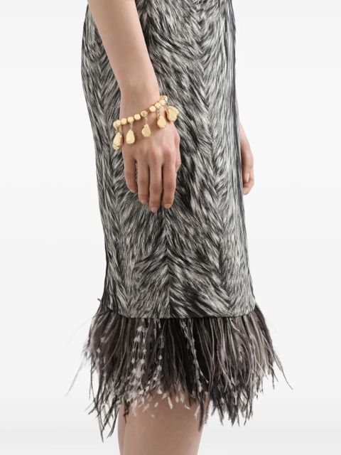 Dolce & Gabbana beaded bracelet - Gold - zdjęcie produktu nr 2