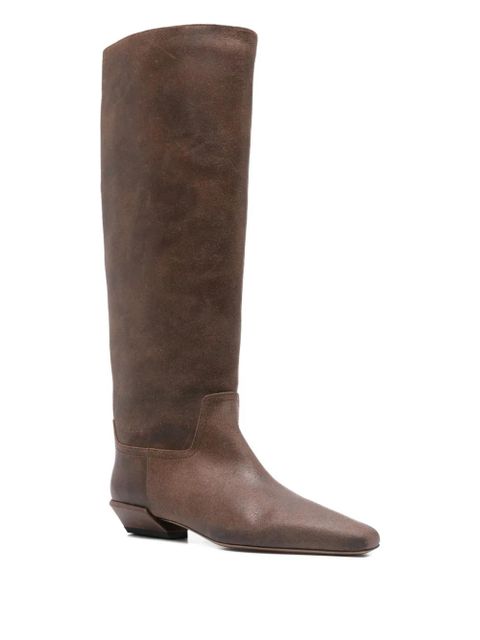 Paris Texas 30mm Bettina leather pointed-toe boots - Brown - zdjęcie produktu nr 2