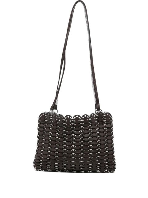 Rabanne chain-link scalloped cross body bag - Brown - zdjęcie produktu nr 1