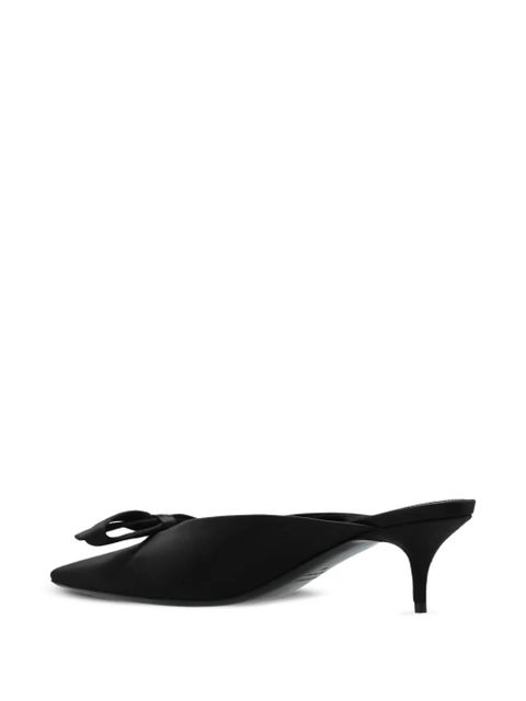 Balenciaga bow-detail pointed-toe mules - Black