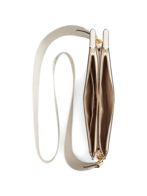 Lauren Ralph Lauren zip satchel shoulder bag - Neutrals