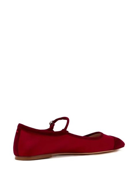 Aeyde Uma ballet flats - Red
