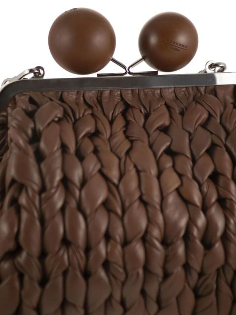 Weekend Max Mara medium Pasticcino clutch bag - Brown