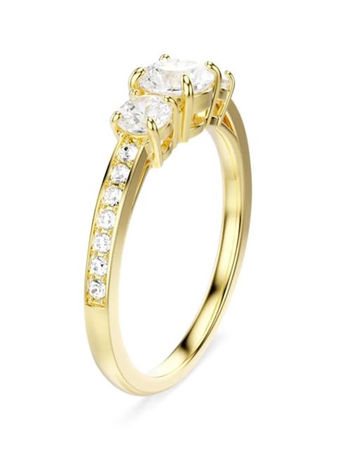 Swarovski crystal-embellished ring - Gold - zdjęcie produktu nr 1