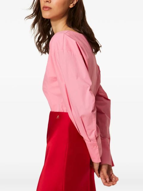 TWINSET crossover blouse - Pink