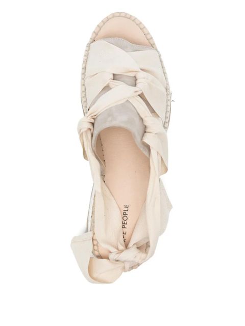 Free People 50mm Chapmin espadrilles - Neutrals