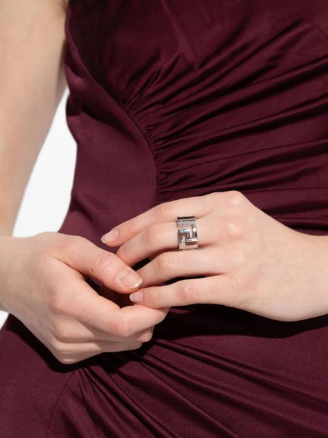 Versace Greca-motif ring - Silver - zdjęcie produktu nr 2