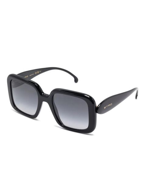 ETRO oversize-frame sunglasses - Black
