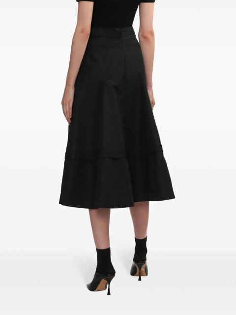 3.1 Phillip Lim Belted Flare skirt - Black
