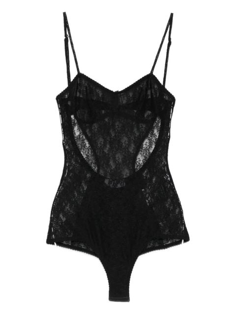 The Attico lace bodysuit - Black - zdjęcie produktu nr 1