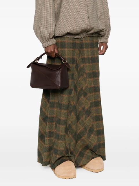 LOEWE zip-fastening lambskin clutch bag - Brown - zdjęcie produktu nr 2