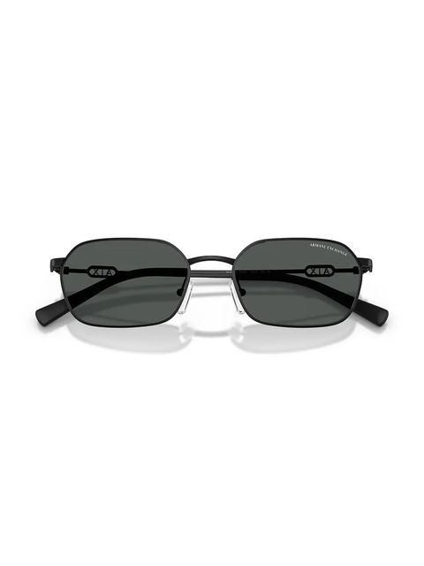 Armani Exchange okulary przeciwsłoneczne kolor czarny 0AX2056S