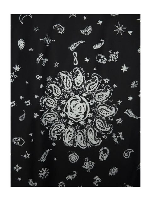 Zadig&Voltaire Debbie 85 Bandana-print scarf - Black - zdjęcie produktu nr 2