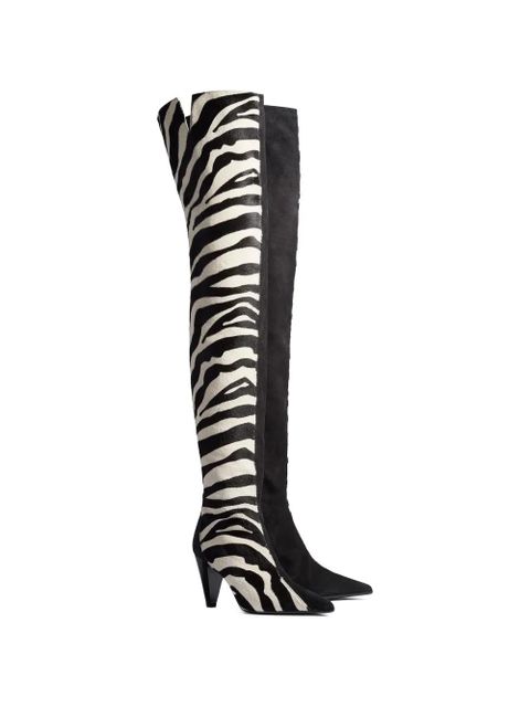 KHAITE Harvey over-the-knee high boots - White