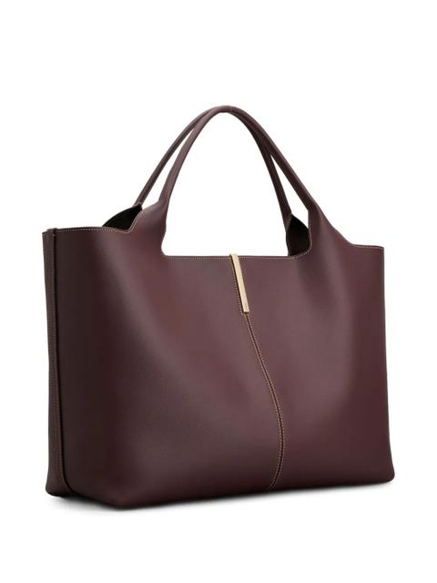 Tod's medium leather tote bag - Brown - zdjęcie produktu nr 2