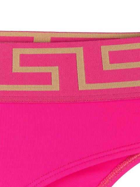 Versace Greca Border bikini bottoms - Pink