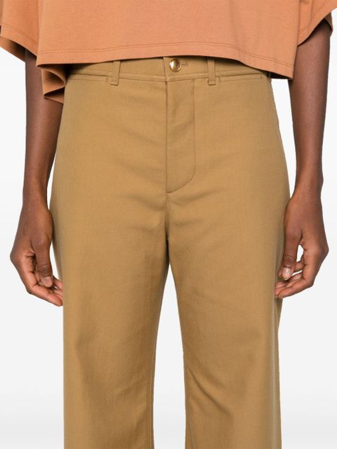 Chloé wide-leg trousers - Brown