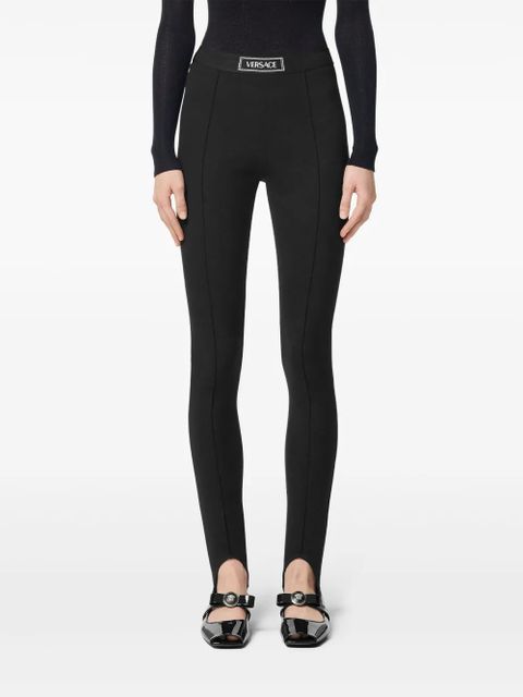 Versace 90s Vintage Logo leggings - Black