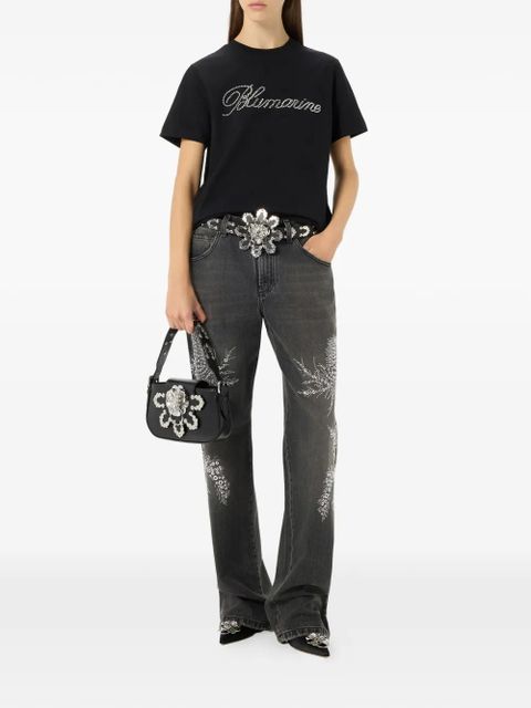 Blumarine eyelets-embellishment jeans - Grey - zdjęcie produktu nr 2