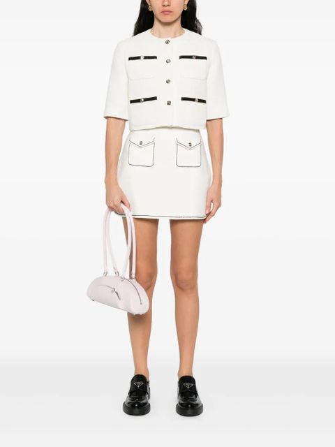 Maje cropped jacket - White - zdjęcie produktu nr 2