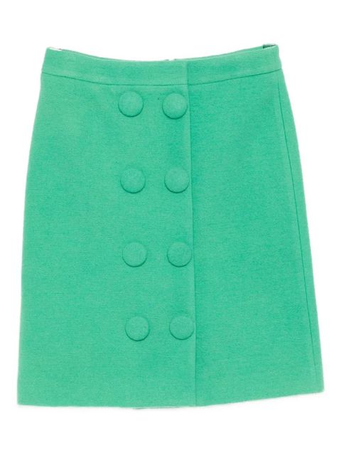 SHUSHU/TONG wool skirt - Green - zdjęcie produktu nr 1