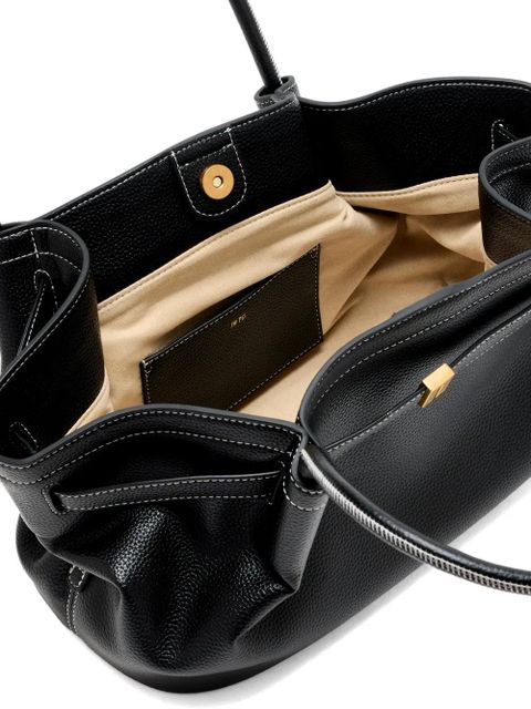 JW Pei contrast-stitch tote bag - Black