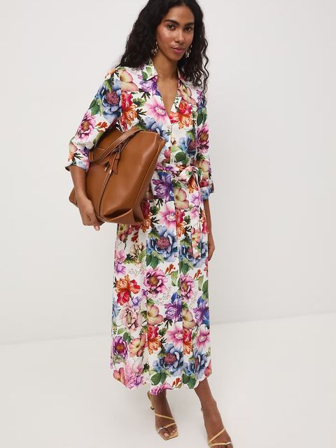 Medicine sukienka koszulowa z wiskozy - zdjęcie produktu nr 1