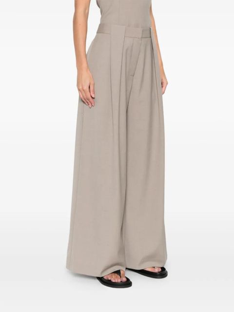 St. Agni pleat trousers - Grey