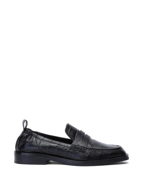 3.1 Phillip Lim alexa textured loafers - Black - zdjęcie produktu nr 1