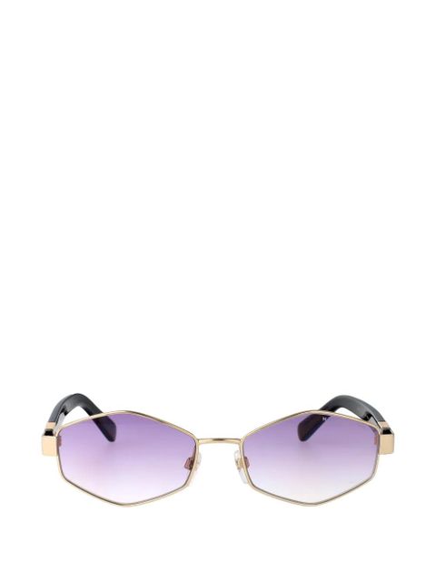 Marc Jacobs geometric-frame sunglasses - Gold - zdjęcie produktu nr 1